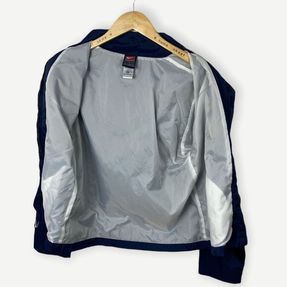 Nike Toronto Maple Leafs Boys Jacket Wind Breaker Coat Lightweight Blue Coat L - Picture 2 of 8